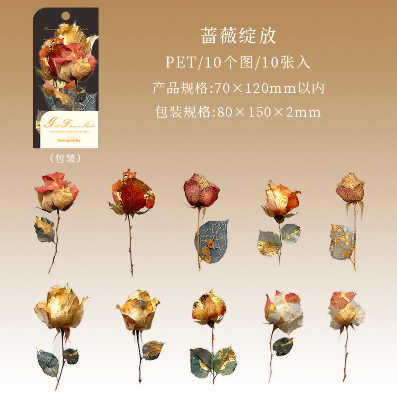 Journal PET sticker packs (10 pcs/pack)