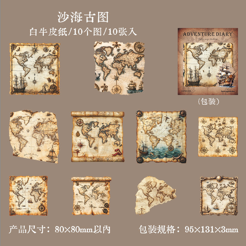 Journal paper packs (Adventure Diary Series）