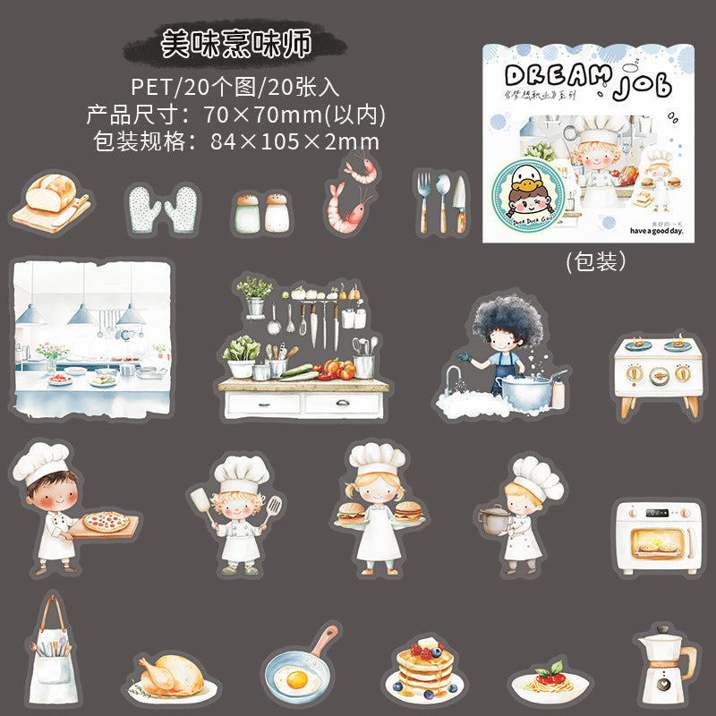 Journal PET sticker packs