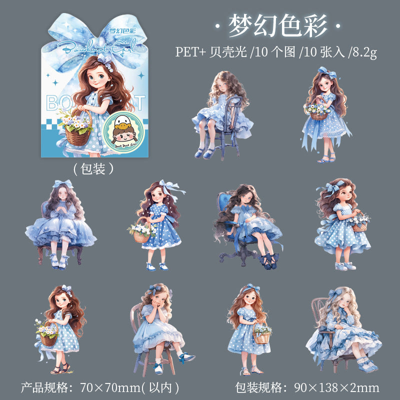 Journal sticker packs (Cute Barbie)