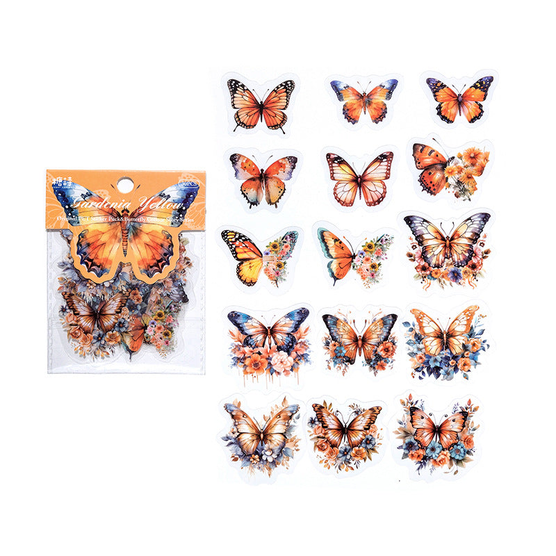 Journal PET sticker packs (Butterfly)