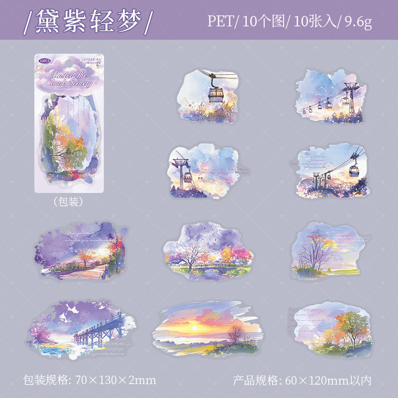 Journal PET sticker packs