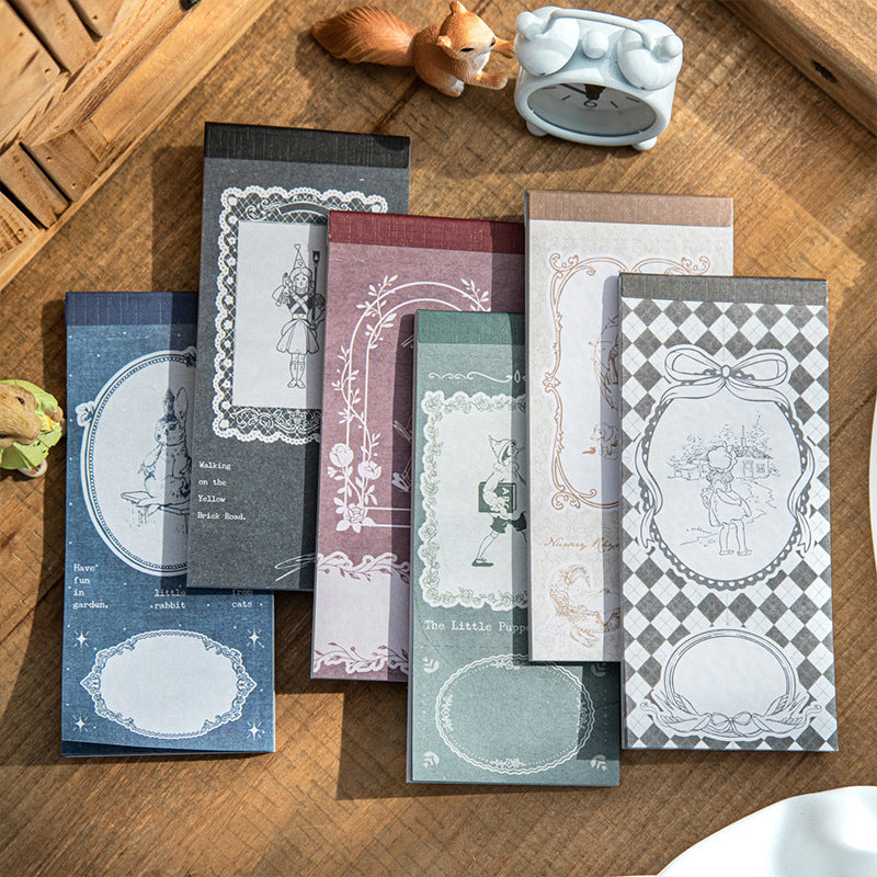 Notepad (Fairy Tale Series) 5.5*12.4cm (30sheets/pack)