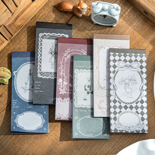 Notepad (Fairy Tale Series) 5.5*12.4cm (30sheets/pack)