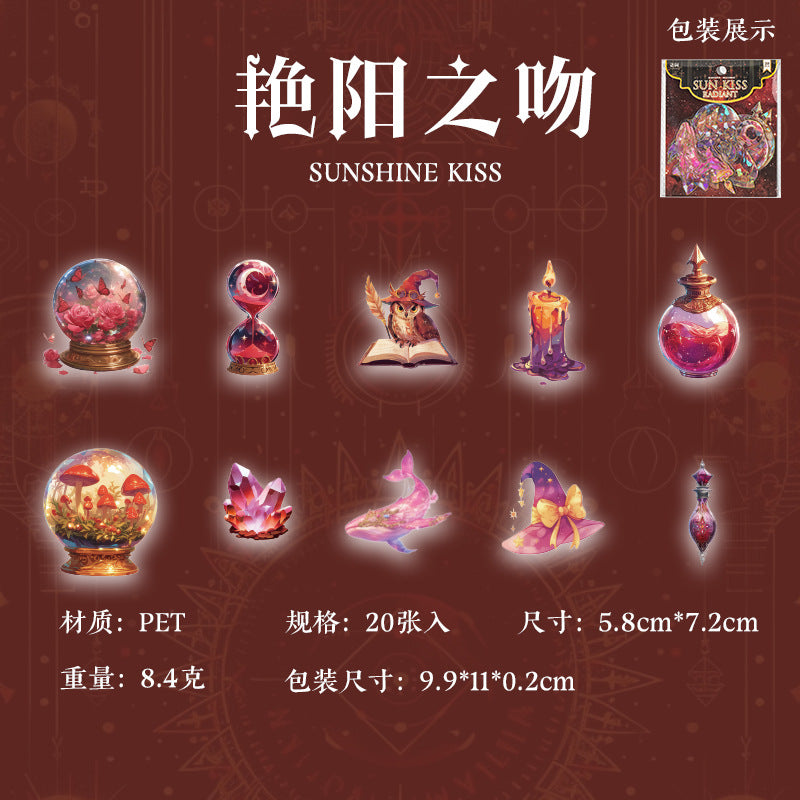 Journal PET sticker packs (Magic Series)