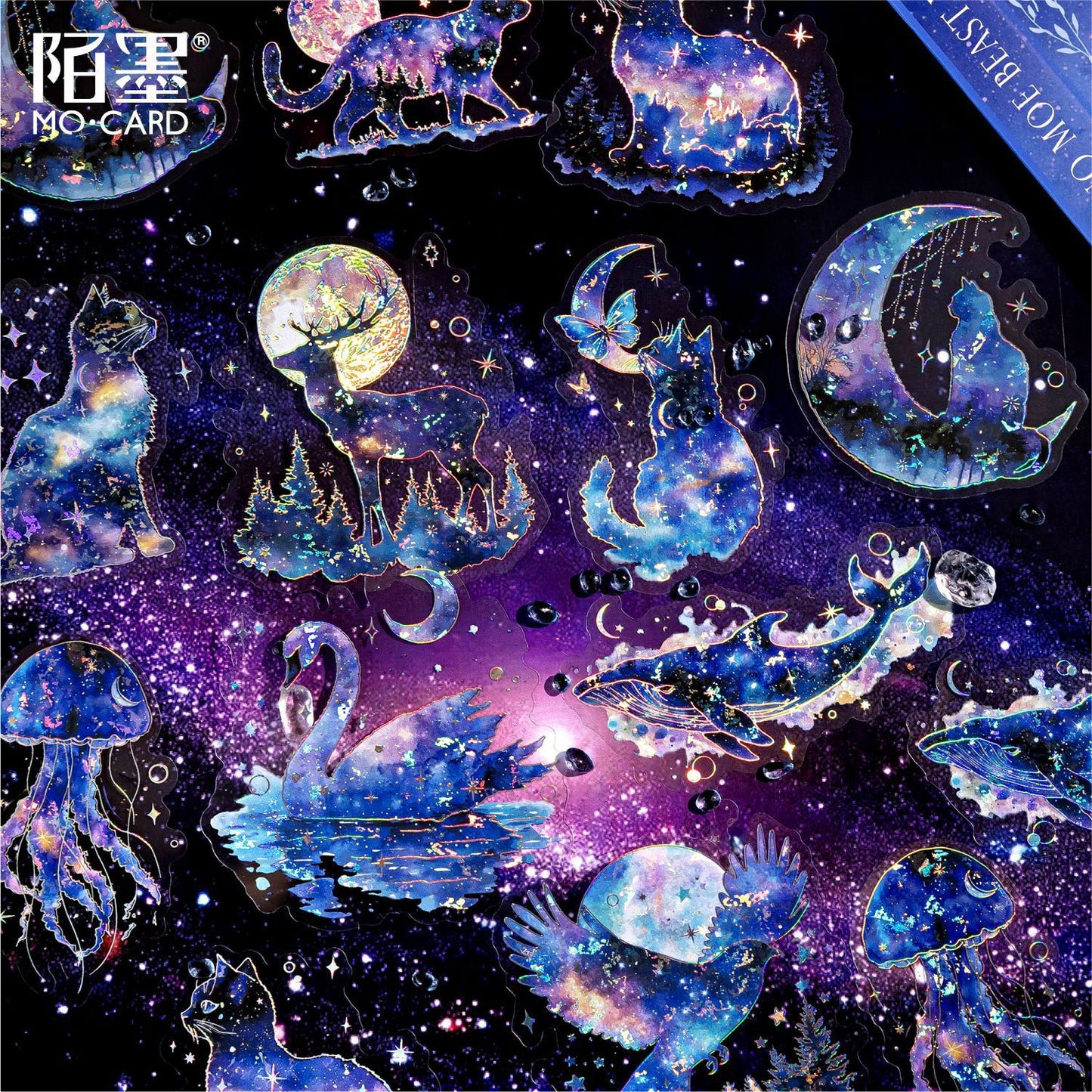 Journal sticker packs (20 pcs/pack) Starry Sky Theme