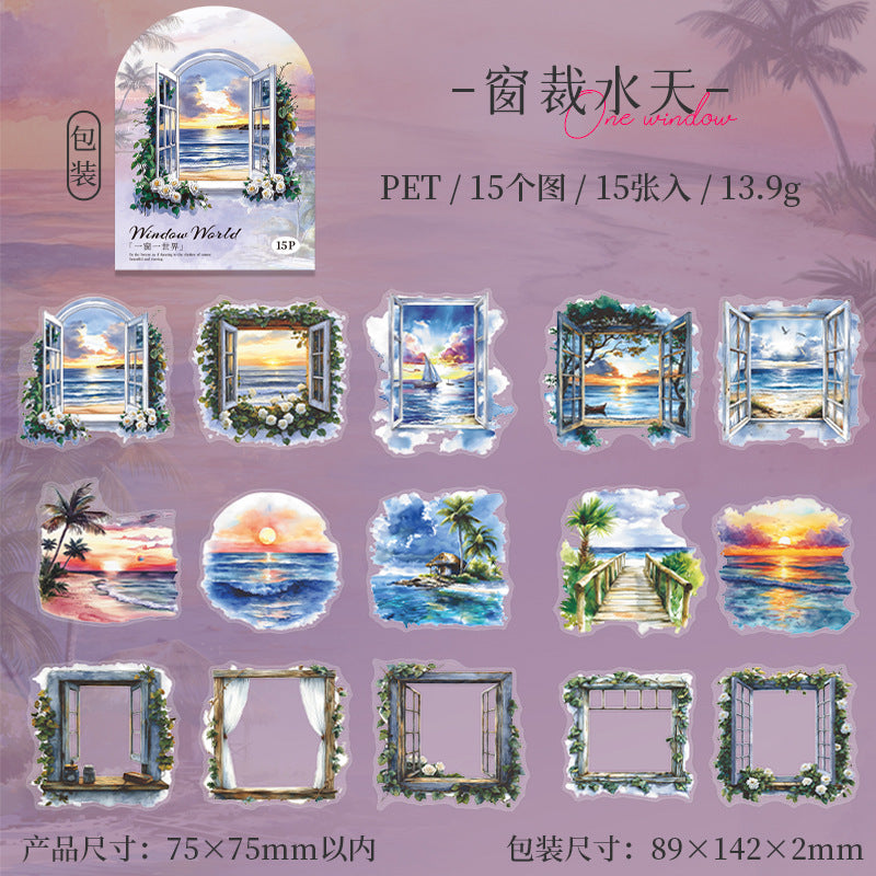 Journal PET sticker packs