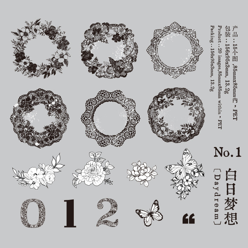 Journal sticker packs (Lace)