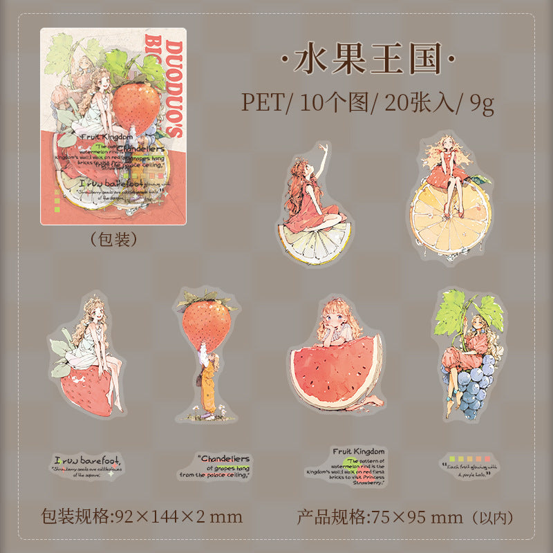 Journal PET sticker packs