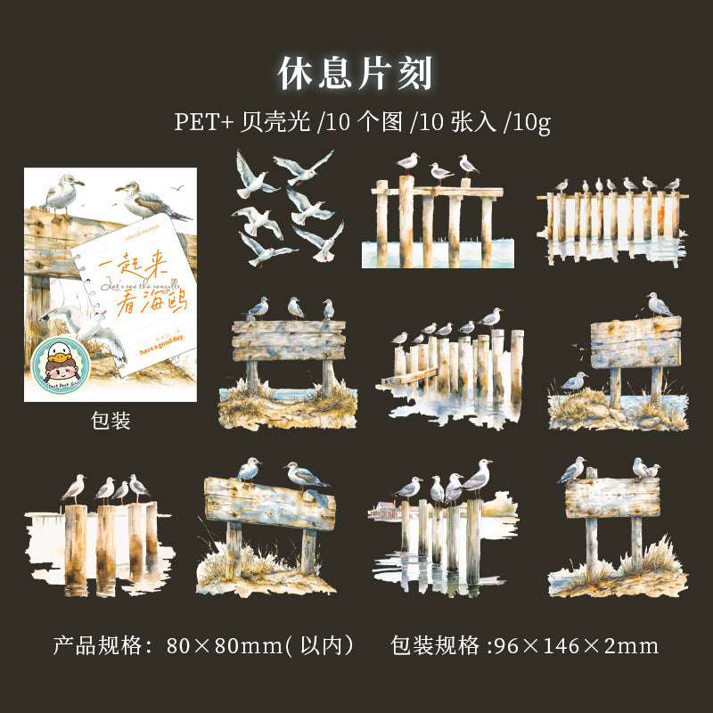 Journal sticker packs (Seagull)