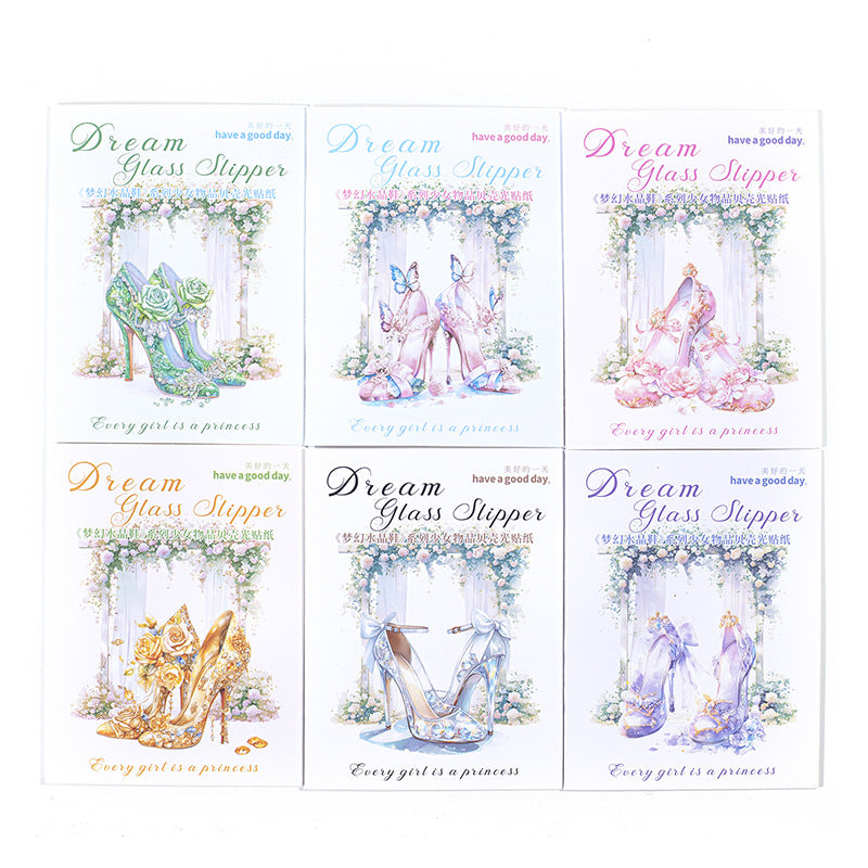 Journal sticker packs (Crystal Slippers)