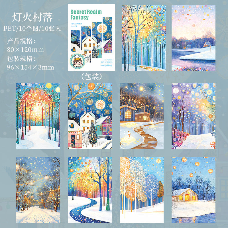 Journal PET sticker packs