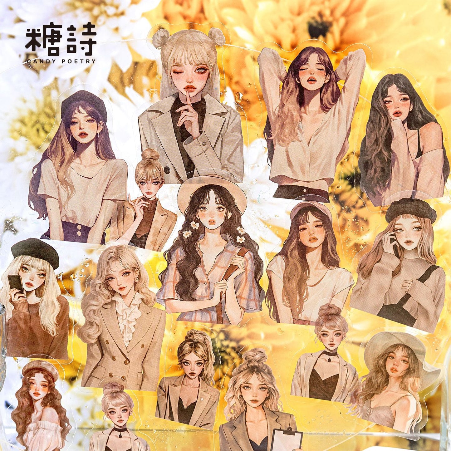 Journal PET sticker packs (Character)