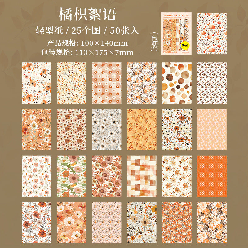 Journal paper packs (50 sheets/pack)