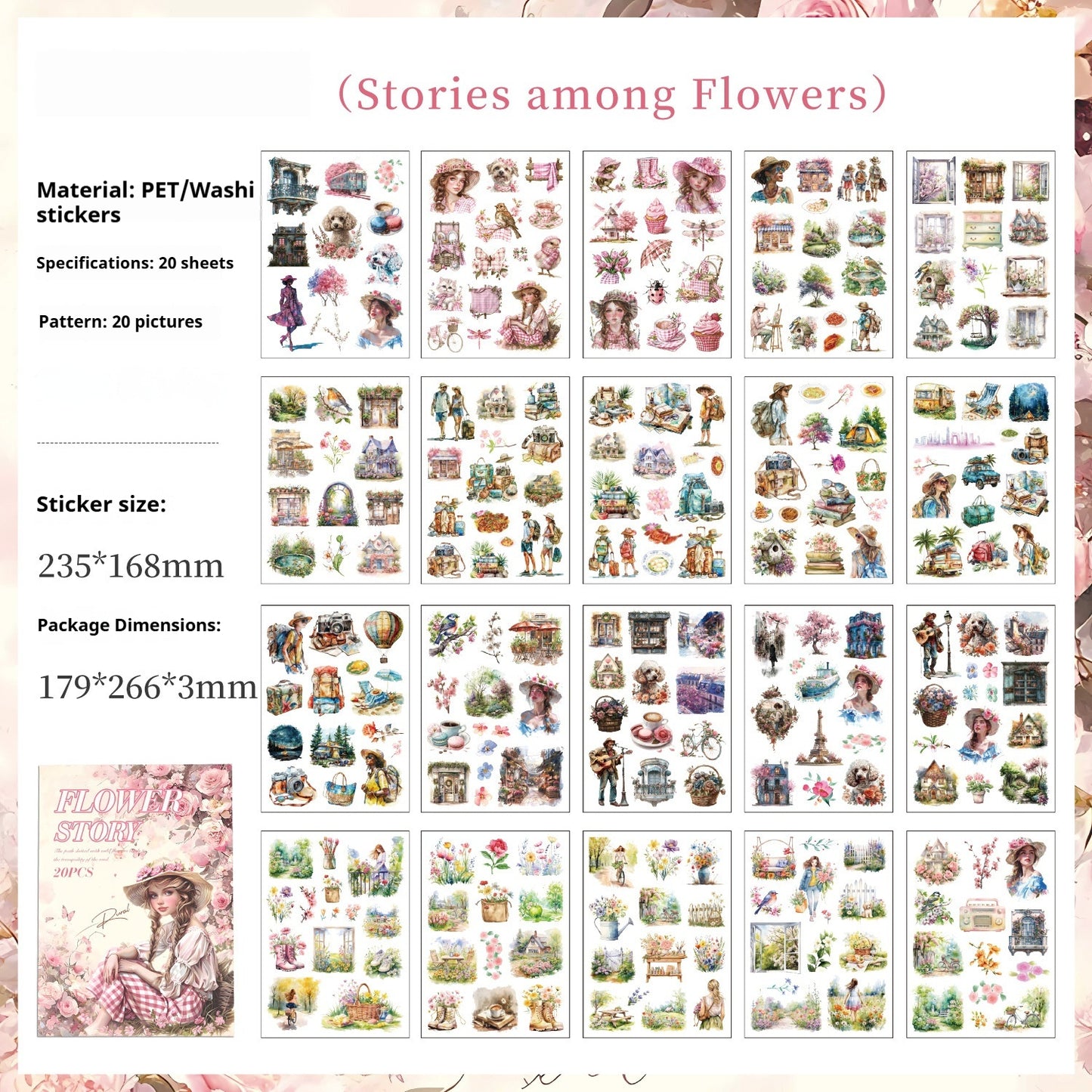 Journal sticker books