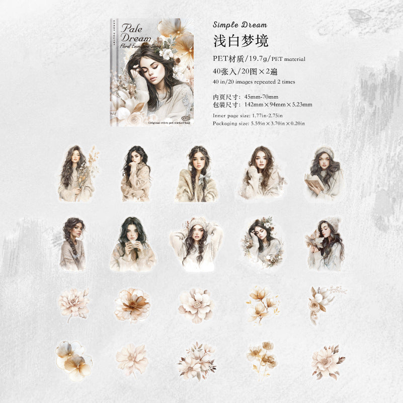 Journal sticker packs (40 pcs/pack)