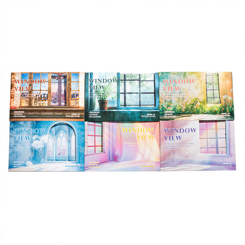 Journal sticker packs (Window View)