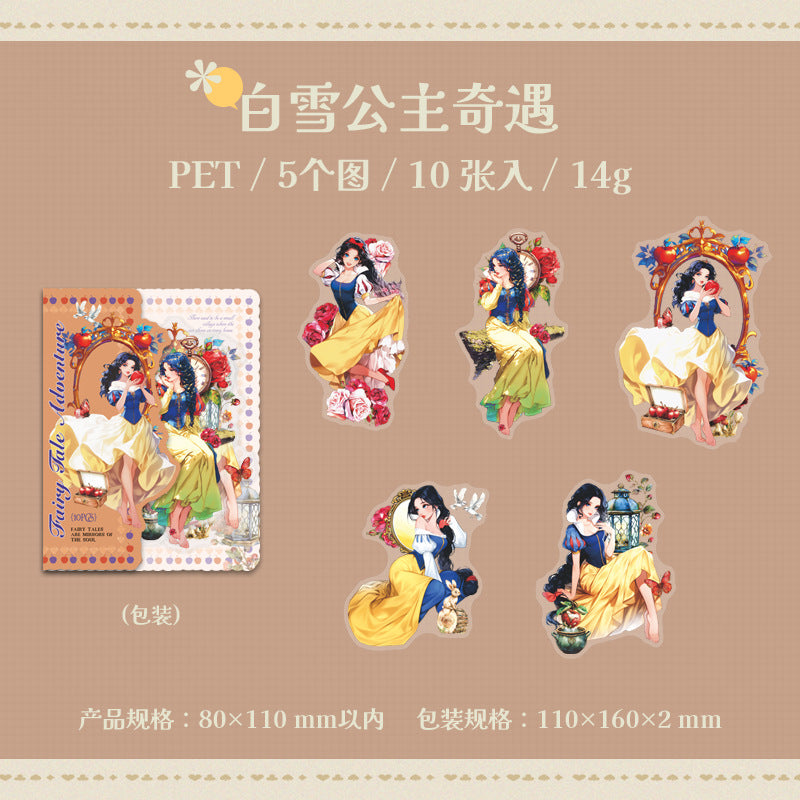 Journal PET sticker packs (Fairy Tale Theme)