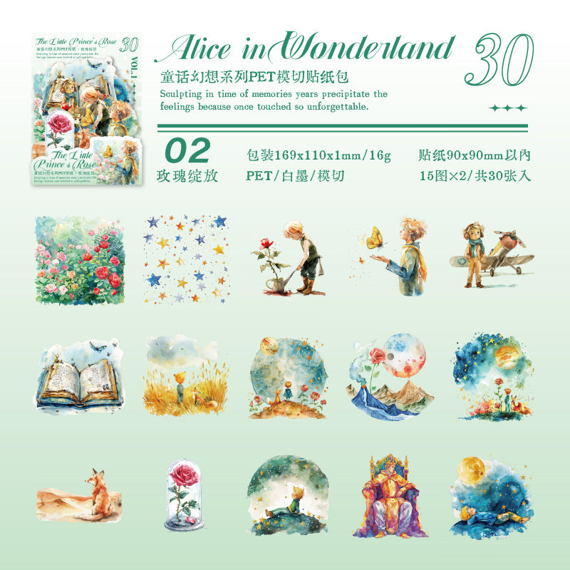 Journal sticker packs (Fairy tale fantasy series)