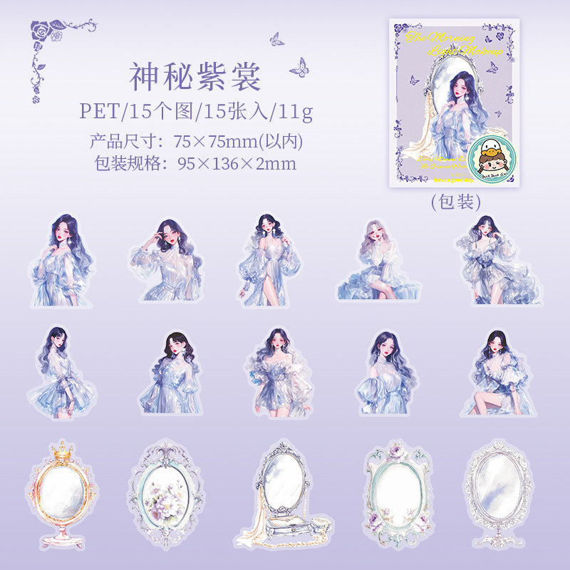 Journal sticker packs (Beautiful girl)