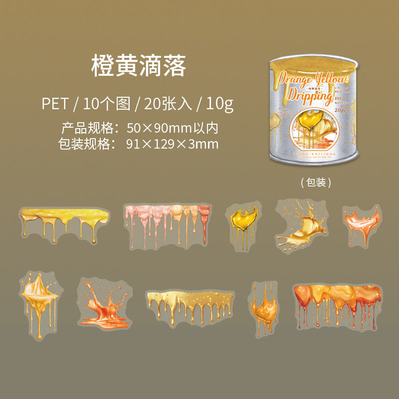 Journal sticker packs (Pigment Series）