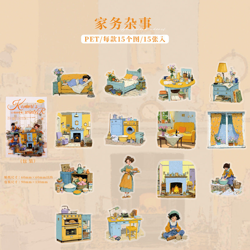 Journal PET sticker packs