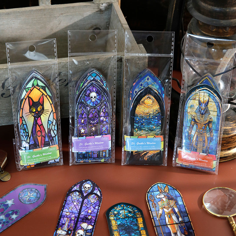 Journal sticker packs (European style window)