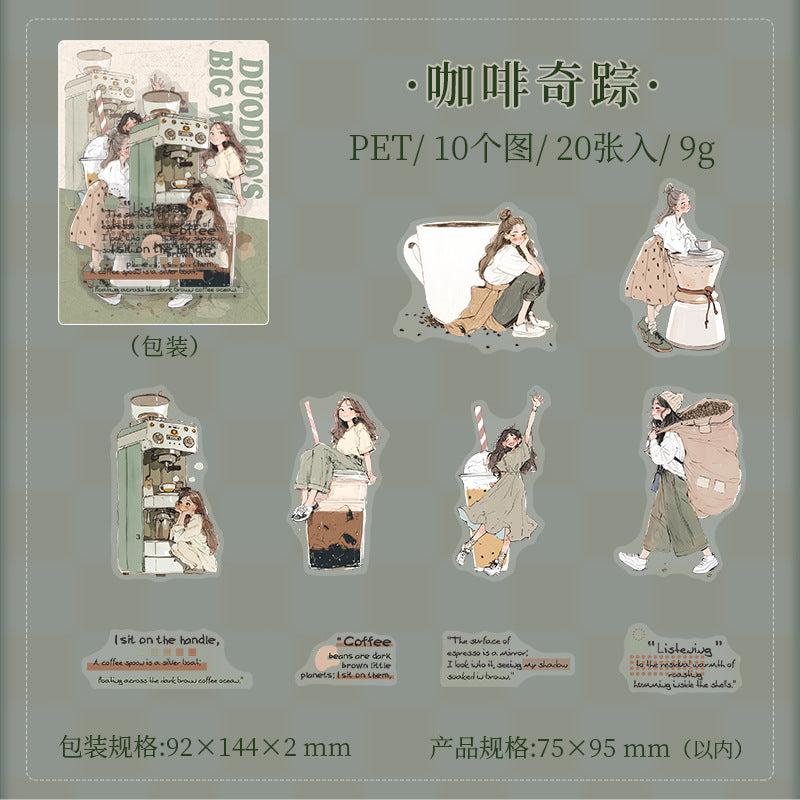 Journal PET sticker packs