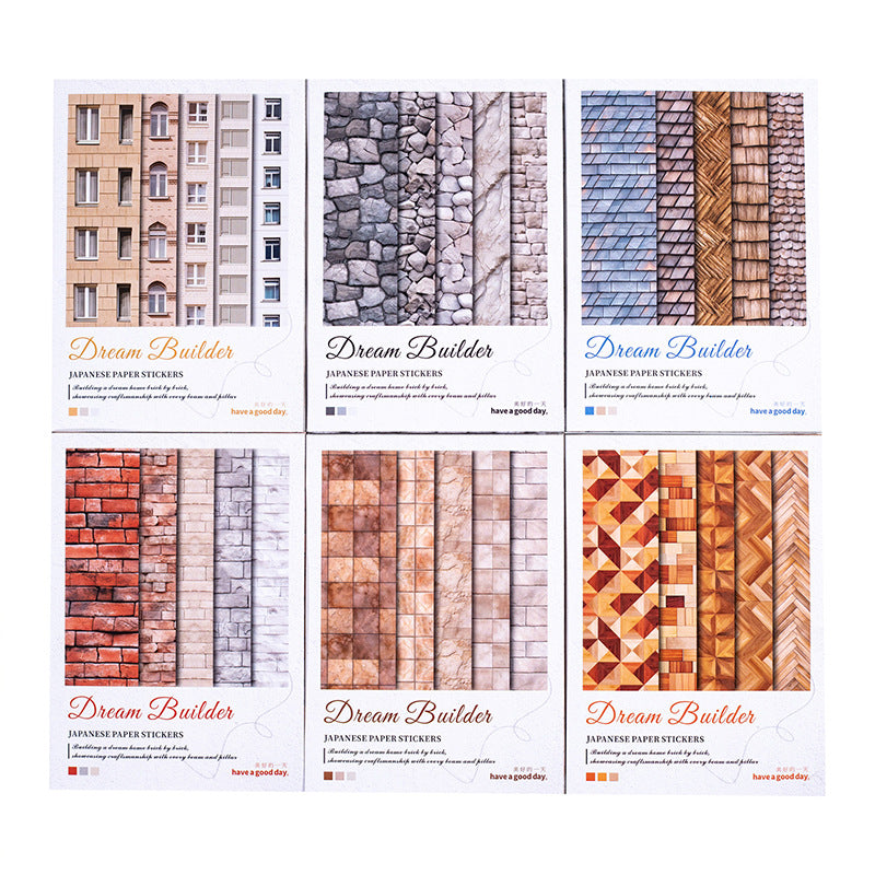 Journal sticker packs (Retro texture)