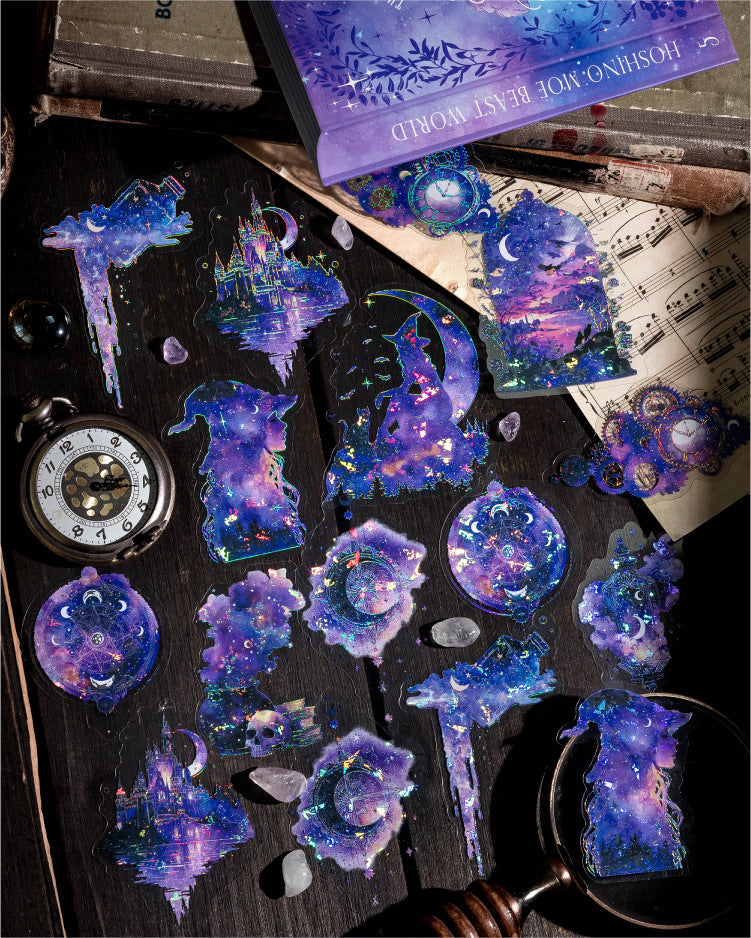 Journal sticker packs (20 pcs/pack) Starry Sky Theme