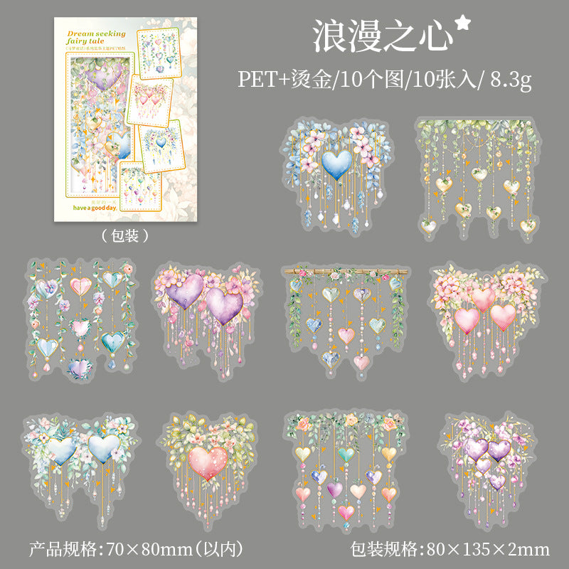 Journal sticker packs (Dream Fairy Tale)