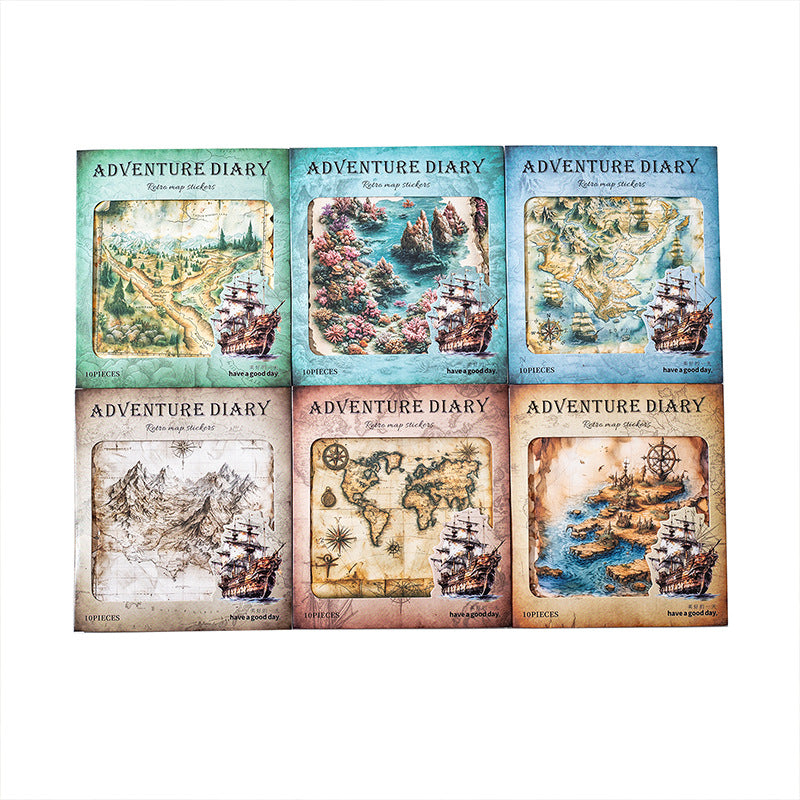 Journal paper packs (Adventure Diary Series）