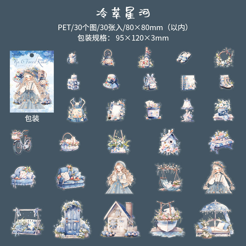 Journal PET sticker packs