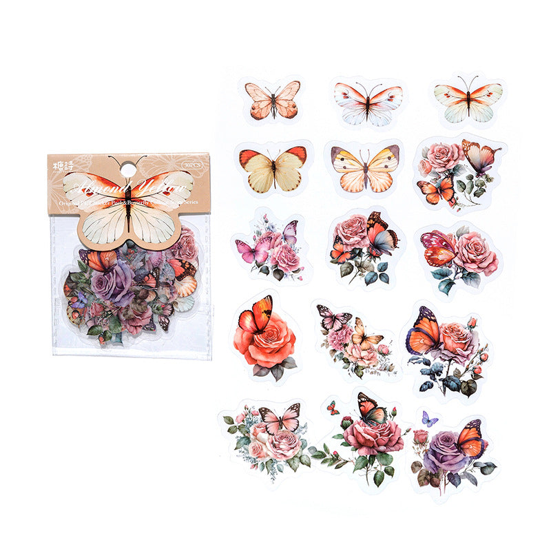 Journal PET sticker packs (Butterfly)