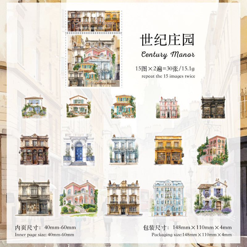 Journal sticker packs (Forest Cabin)