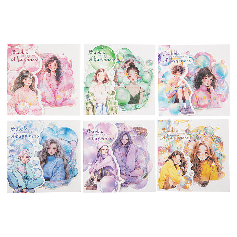 Journal sticker packs (Character bubbles)