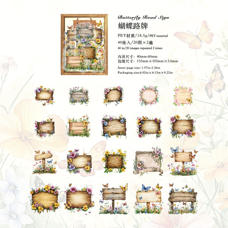 Journal PET sticker packs