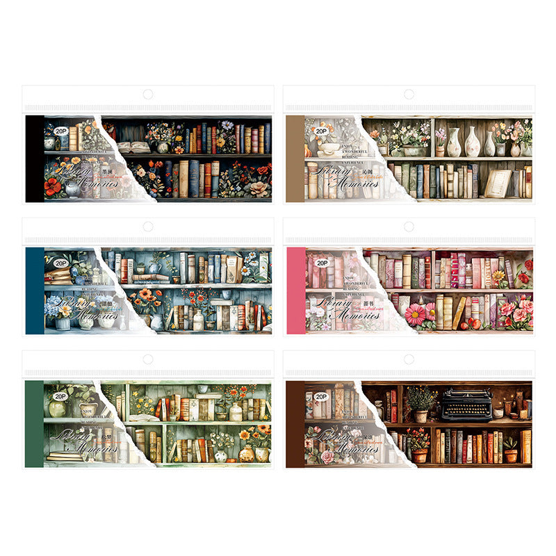 Journal sticker book (Book Collection Series) 20 sheets/book