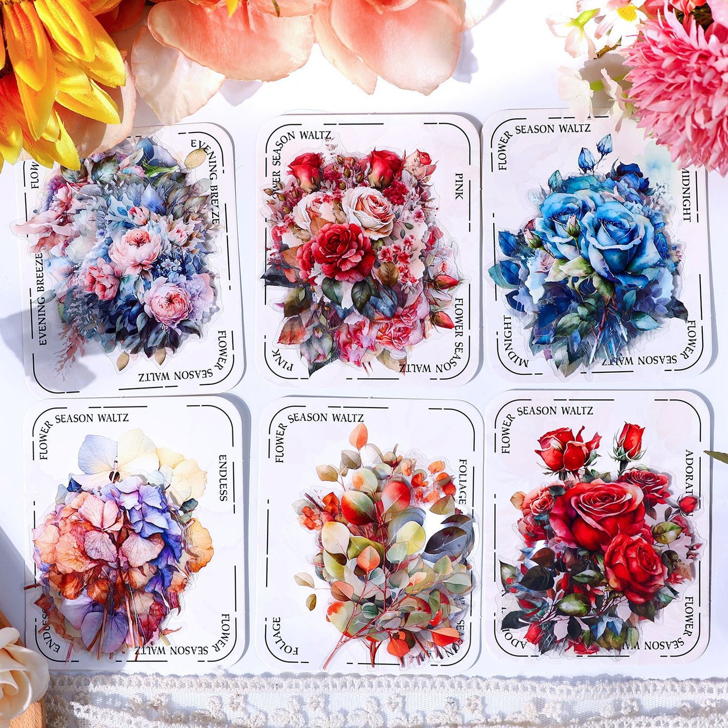 Journal sticker packs (Flower)