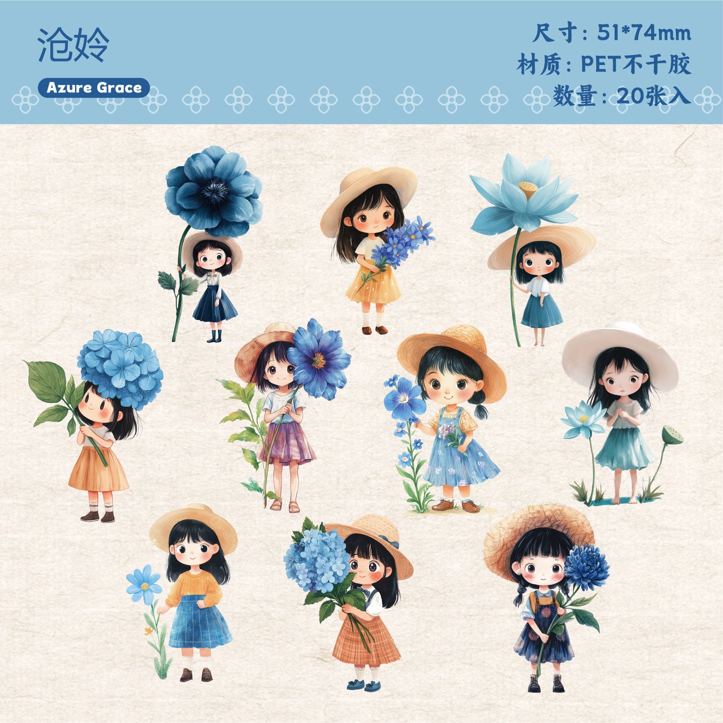 Journal PET sticker packs