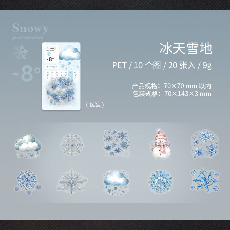 Journal sticker packs (meteorology)