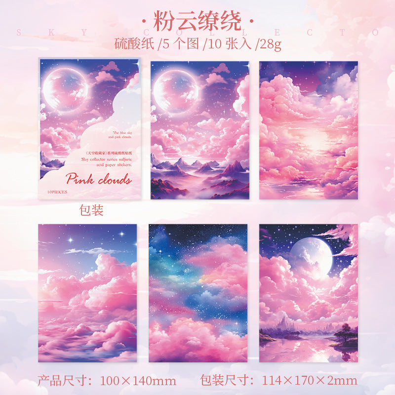 Journal sticker packs (Sky)