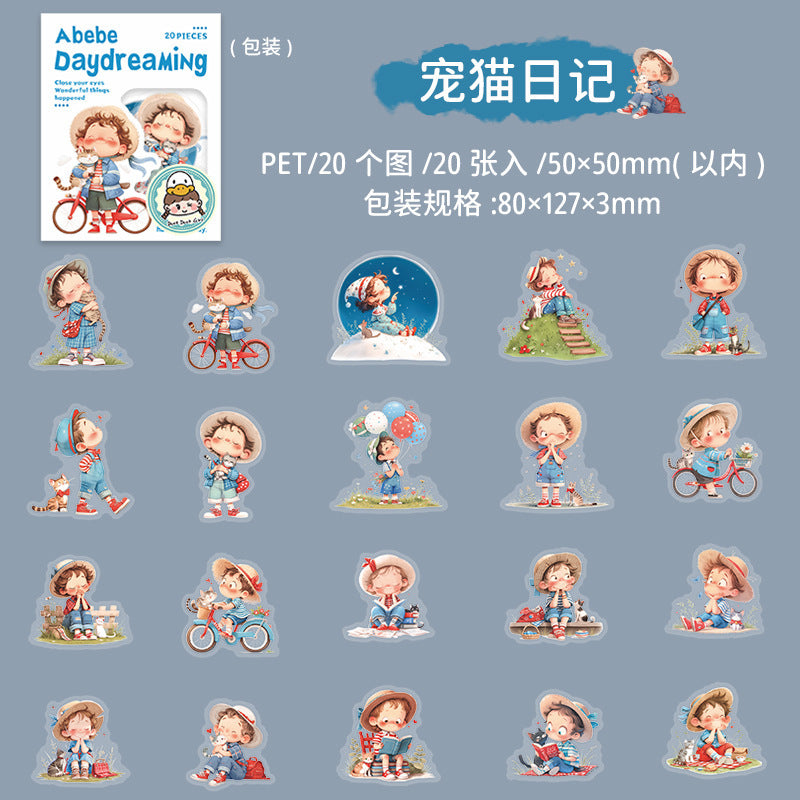 Journal PET sticker packs