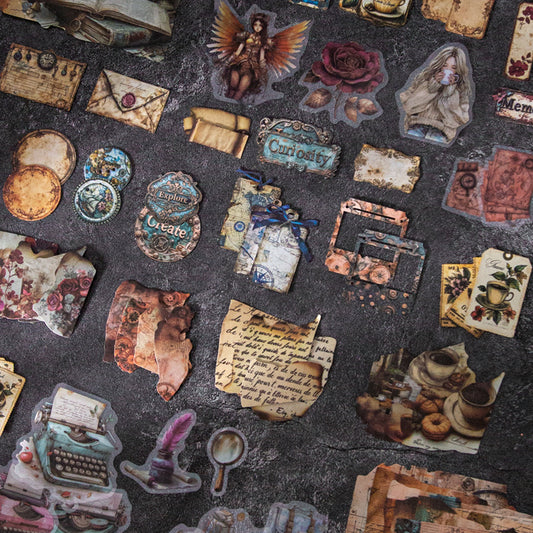 Journal retro material packs