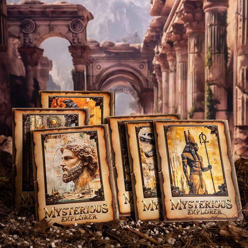 Journal paper packs (Mysterious Explorer Series) 30 sheets/pack