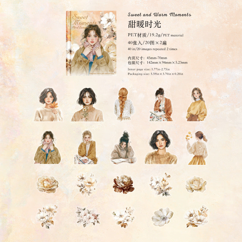 Journal sticker packs (40 pcs/pack)