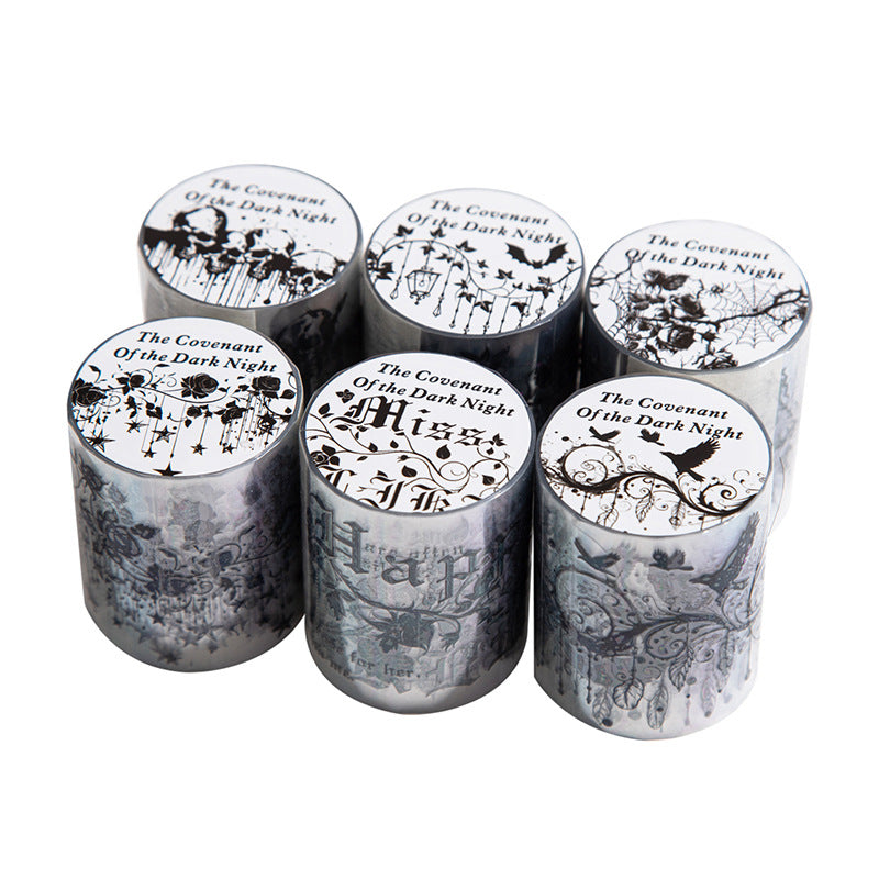 Journal PET tape (Retro Gothic) 5cm*2m/roll