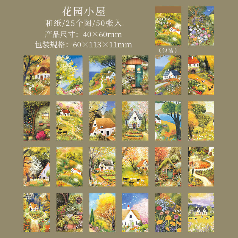 Journal sticker book (50 sheets/pack)