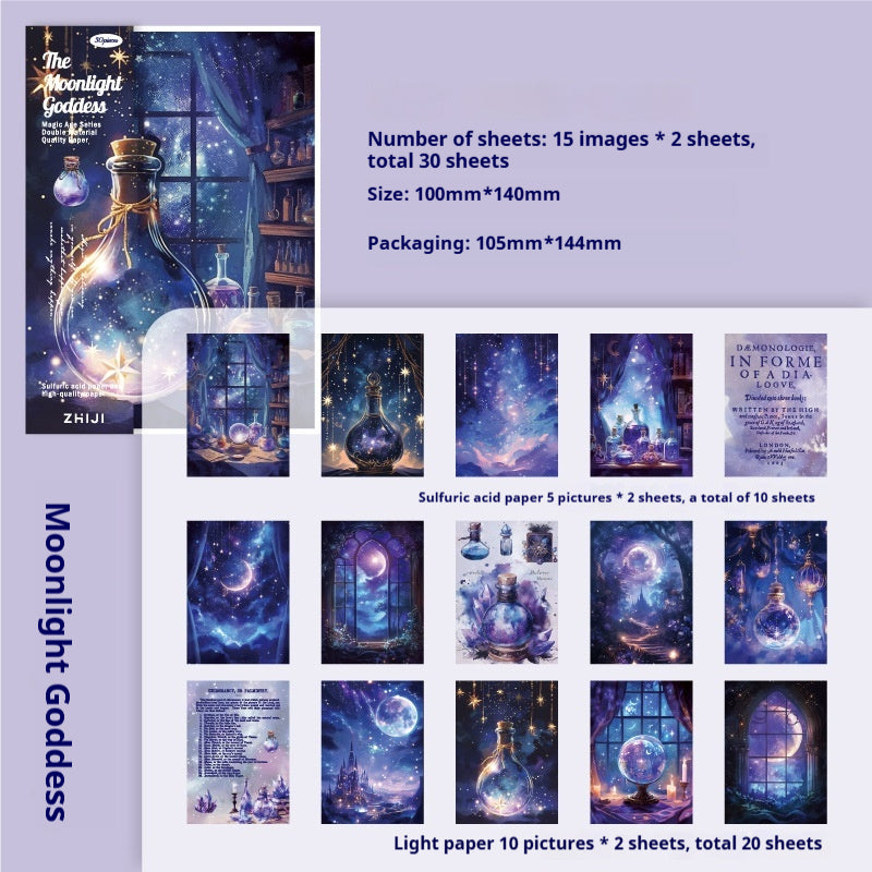 Journal paper packs (magic) 30 sheets/pack