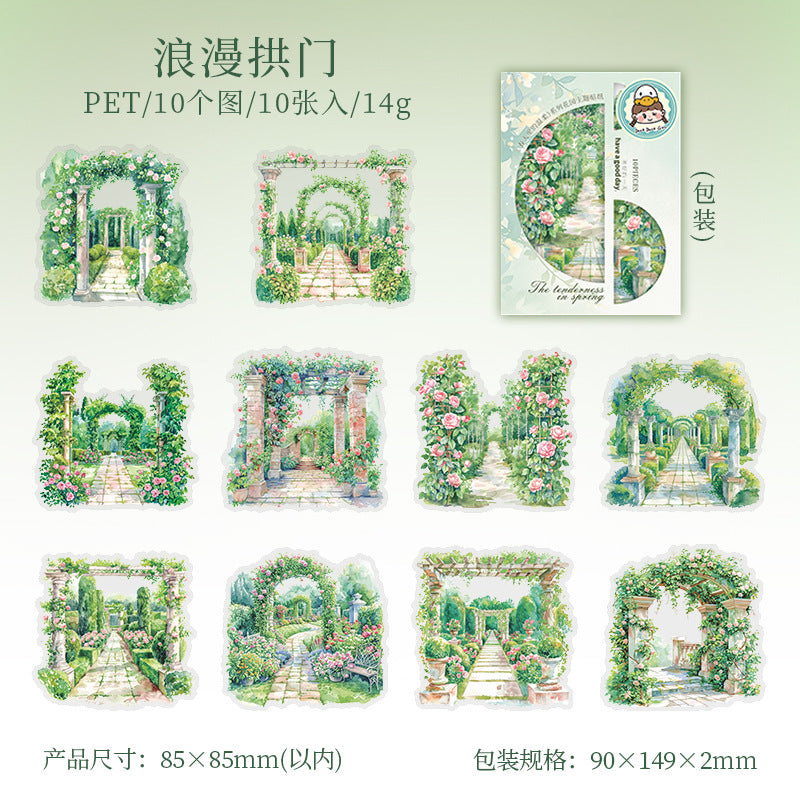 Journal sticker packs (Window view)